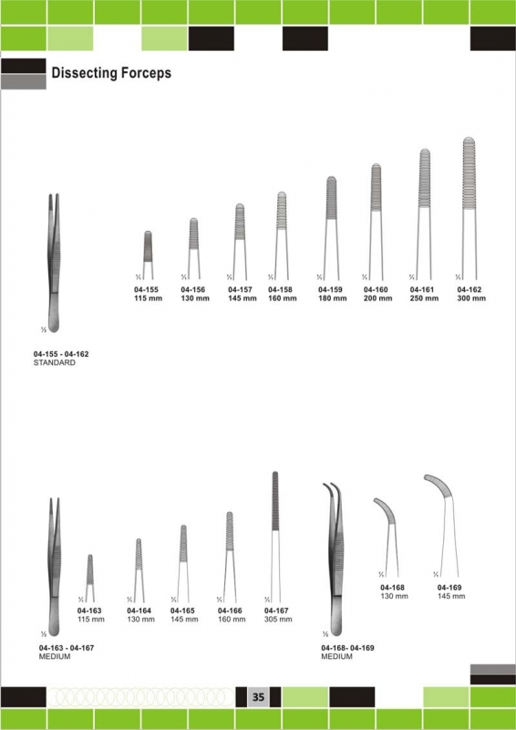 delicate dissecting, microscopic, sterilizing forceps 