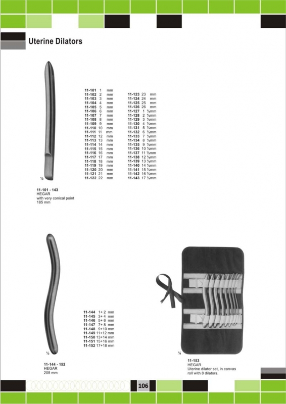 Uterine Dilators