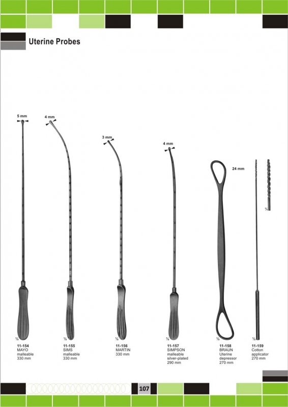 Uterine Probes