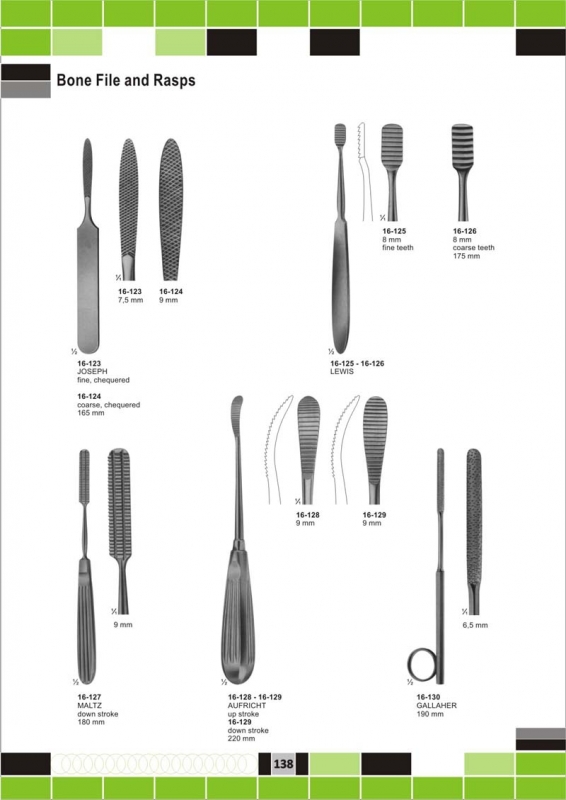 Bone File and Rasps