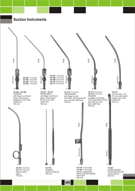 Suction Instruments